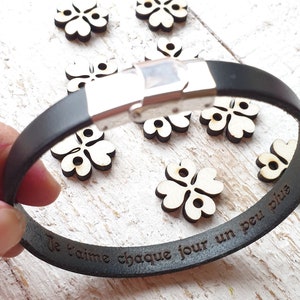 Mens bracelet engraved on inside clearance