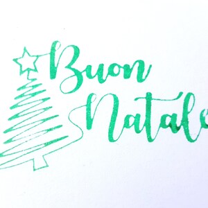 Christmas Stamps, Buon Natale stamp, Marry christmas in italiano, Christmas cards, Christmas decorations, christmas tags, christmas paper image 5