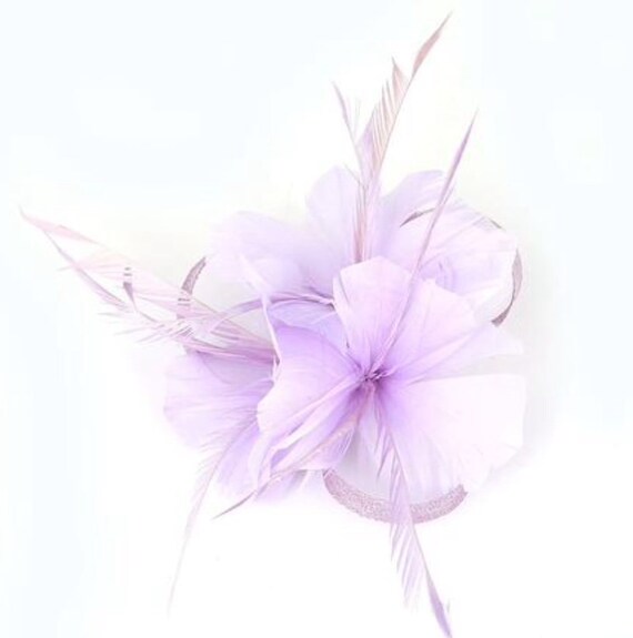 lilac hats and fascinators