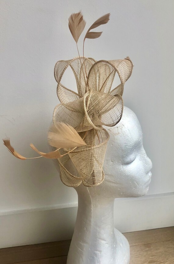 Gold Bronze Fascinator Fascinators 