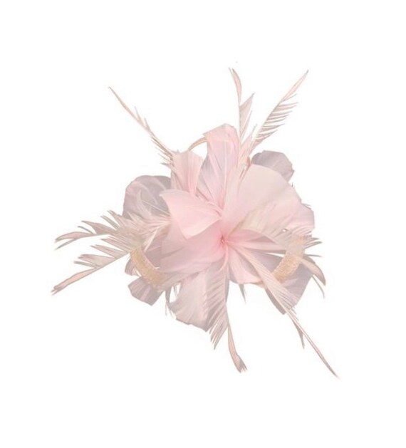 Blush Fascinator Dusky Pink Fascinator 
