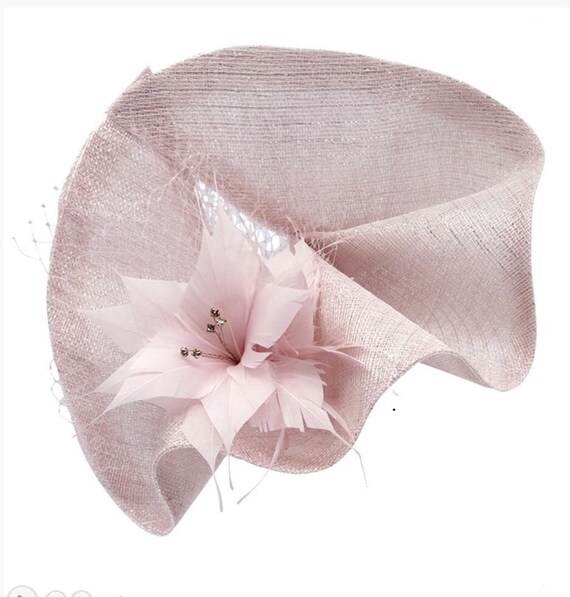 Blush Fascinator Light Pink Fascinator 