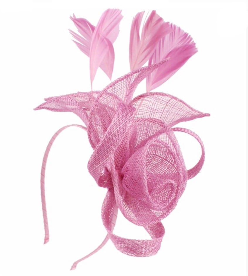 Pink Light Pink Baby Pink Blush Blush Pink Fascinator Etsy UK