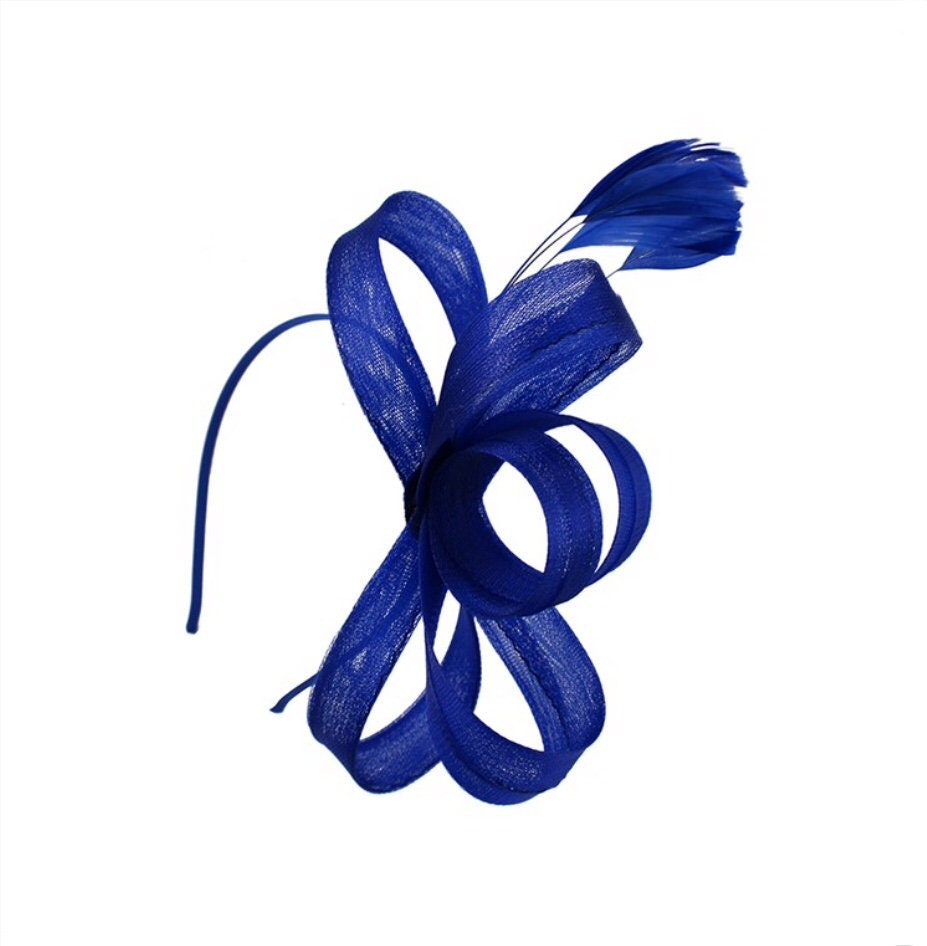 Royal Blue Blue Cobalt Blue Fascinator 