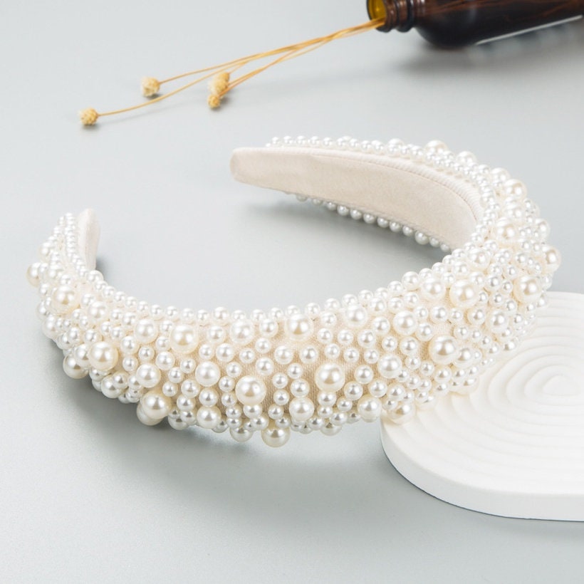 Pearl padded headband Pearl Headband – Banded main image 4