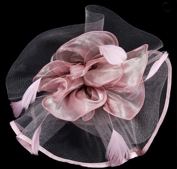 blush hats and fascinators