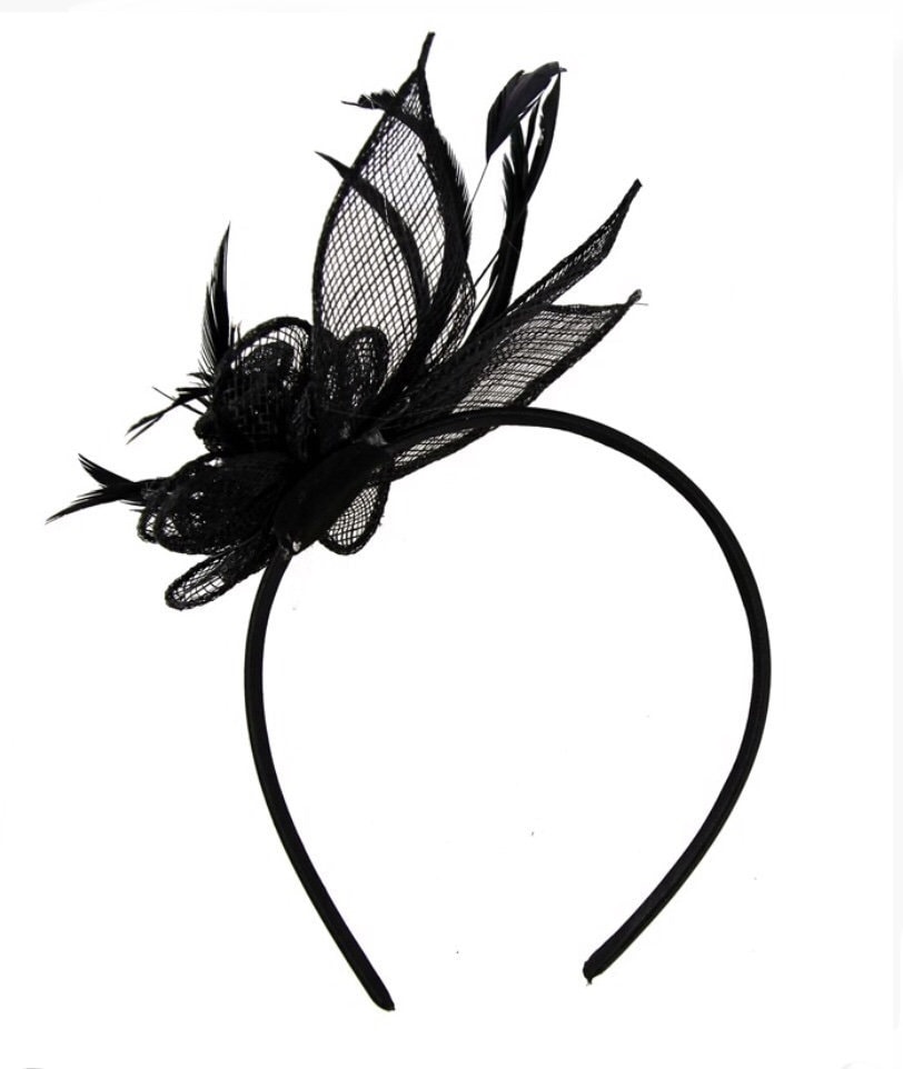 Charcoal Fascinator Fascinators Hat 