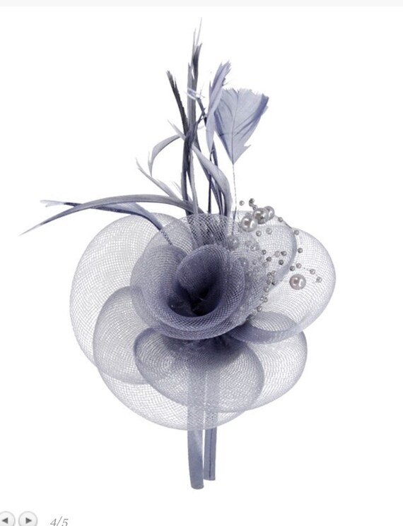 grey hats and fascinators