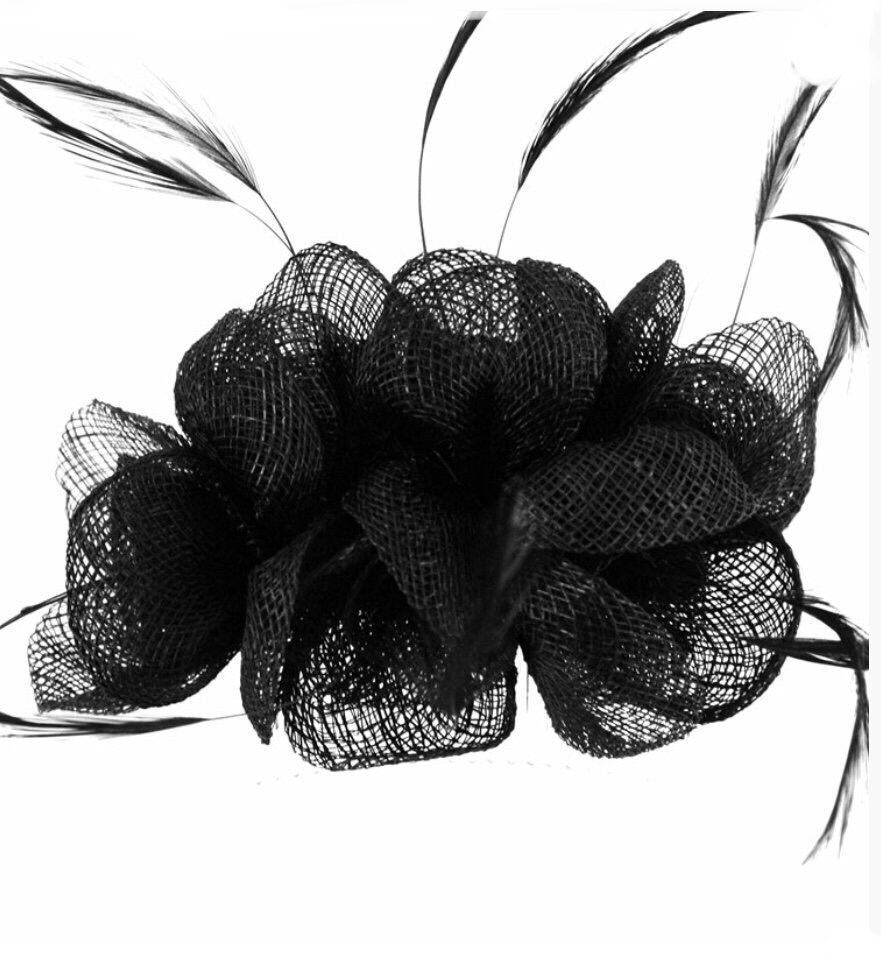 Black Fascinator Fascinators Fascinator 