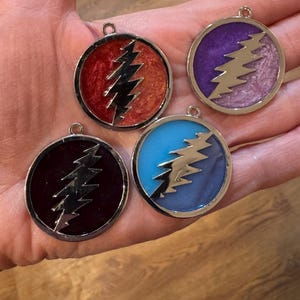 Custom Bolt Necklace adjustable length/choose colors