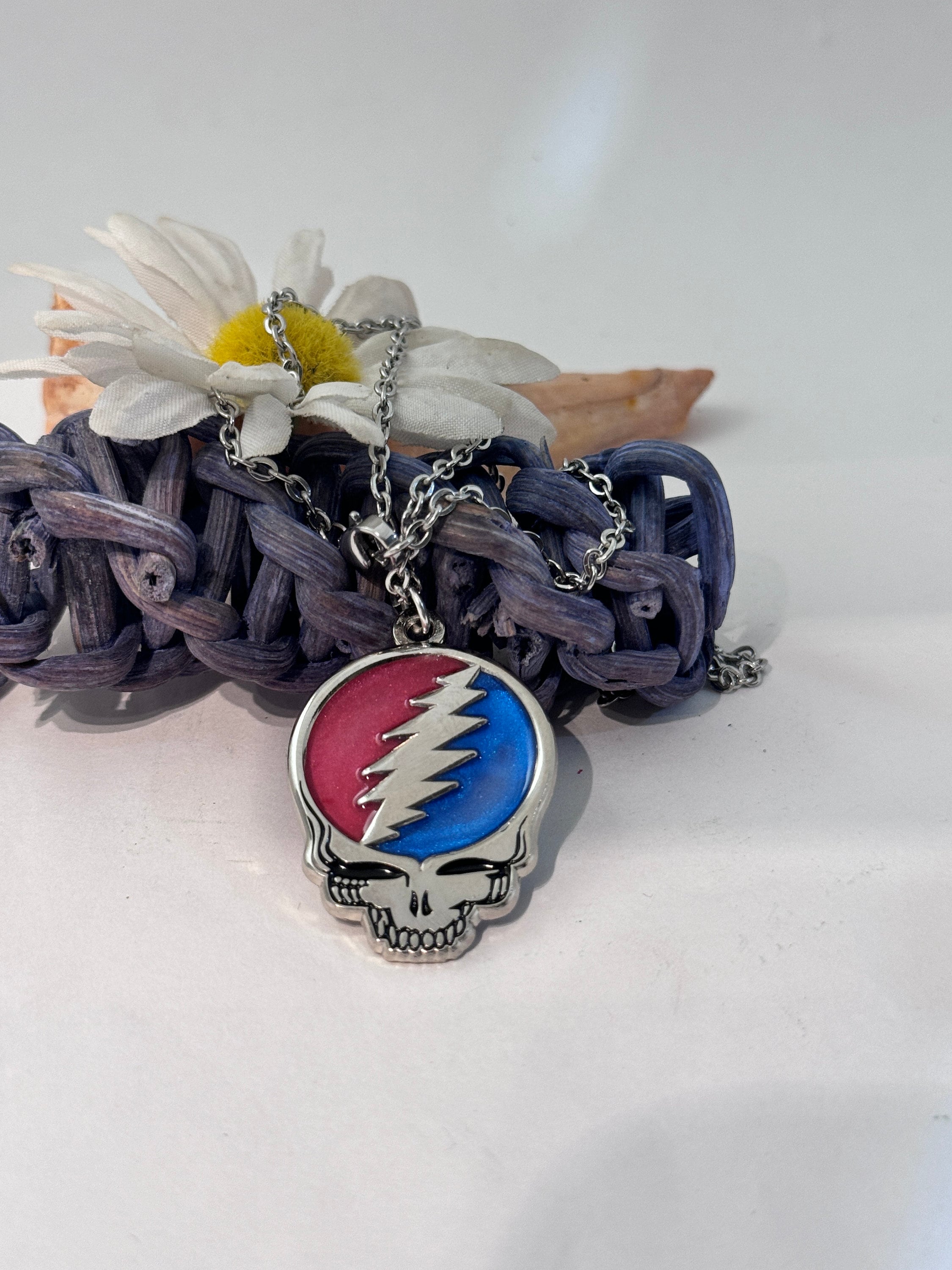 Grateful Dead Silver Jewelry - Etsy