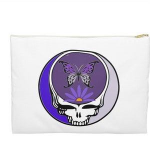 Steal Your Face Butterfly Pouch/Travel Bag/Makeup Bag