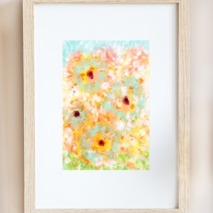 Art Prints - Finger Print Flowers