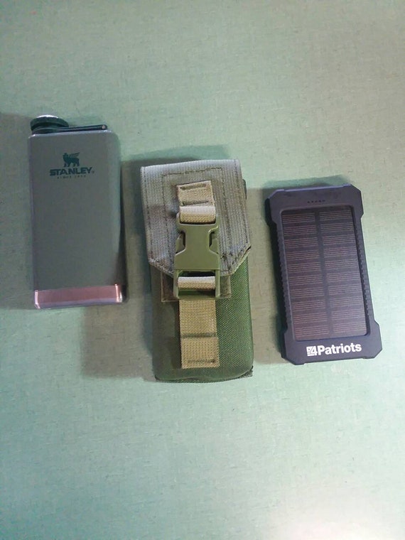 Borchardt Tactical Modular Flask/Solar Charger Pouch