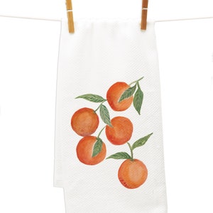 Toalla de té de naranjas