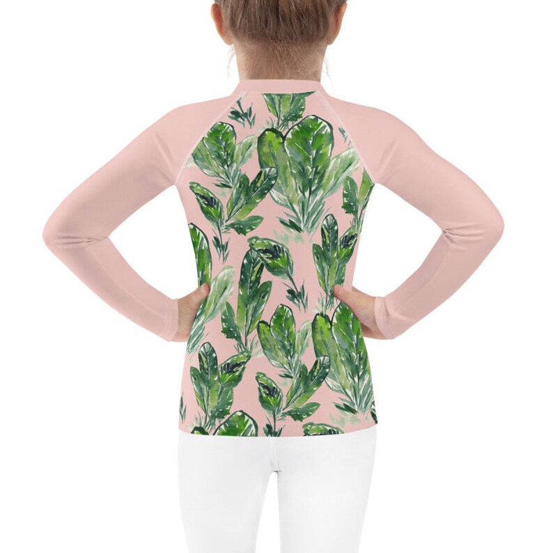 Pink Palm Rash Guard