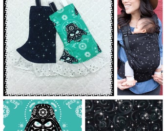 Ergo Sugar Skulls Baby Carrier Dribble Teething Drool Pads Suits Most Carriers
