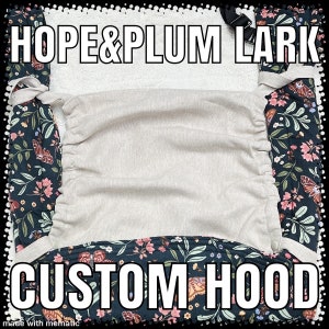 H&P LARK - Hood - Custom - Pick Your Fabric - Sunshade - Sun Cover