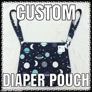 Custom - Diaper - Pouch - Baby Carrier - Bag - Wristlet - Purse - Babywearing - Diaper - Lillebaby - Tula - Ergo