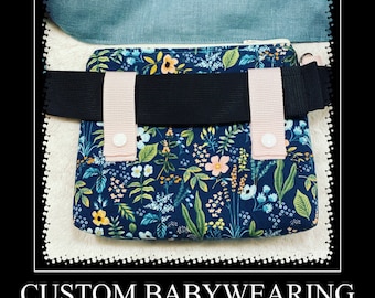 Riñonera portabebés personalizada: Bolsa para pañales