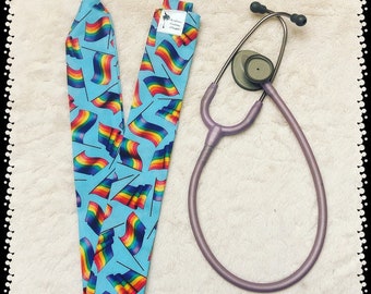 RAINBOW - LGBTQ - Stethoscope Cover, Gay, LGBT - Pride, Nurse, Paramedic, Doctor, Veterinarian, Pride