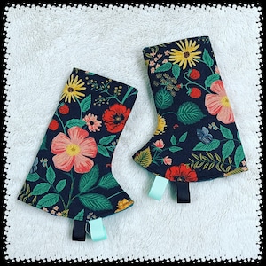 Black POPPY Fields  - HBC  - Happy Baby - Suckpads - Linen - Tula, Sakura Bloom, Artipoppe, Ergo, Artipoppe, Wildbird, A&L, Lillebaby
