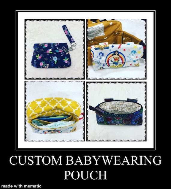 baby carrier waist pouch