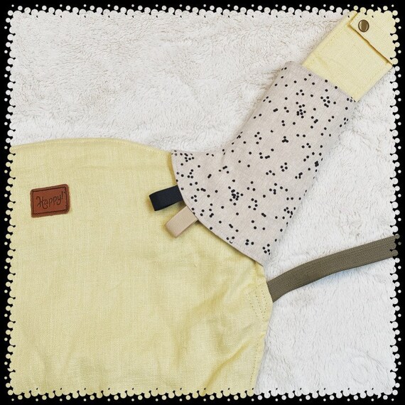 STREWN LINEN Happy Baby Carrier Suckpads Lillebaby Tula Sakura
