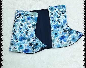 Ready to Ship - Blue Floral Twighlight  - Happy Baby - Suckpads - Artipoppe - Mabe - Wildbird - Lark - Tula Explore - Floral