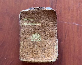 King Henry VI Part III, Wm. Shakespeare Rare small leather edition