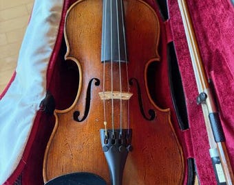 Rare Antique Bohemian 1/2 Violin