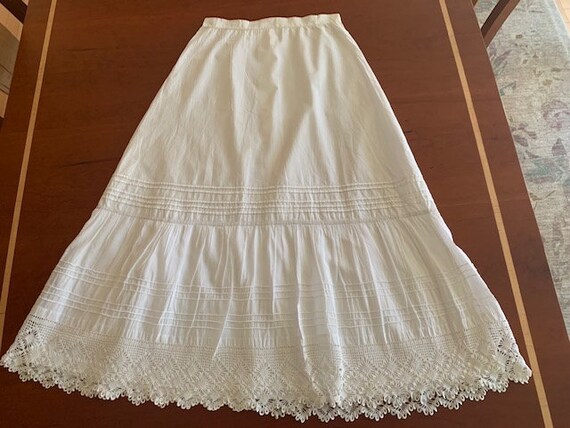 Crochet Lace Antique Skirt