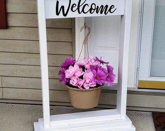 Hanging Basket Plant Stand