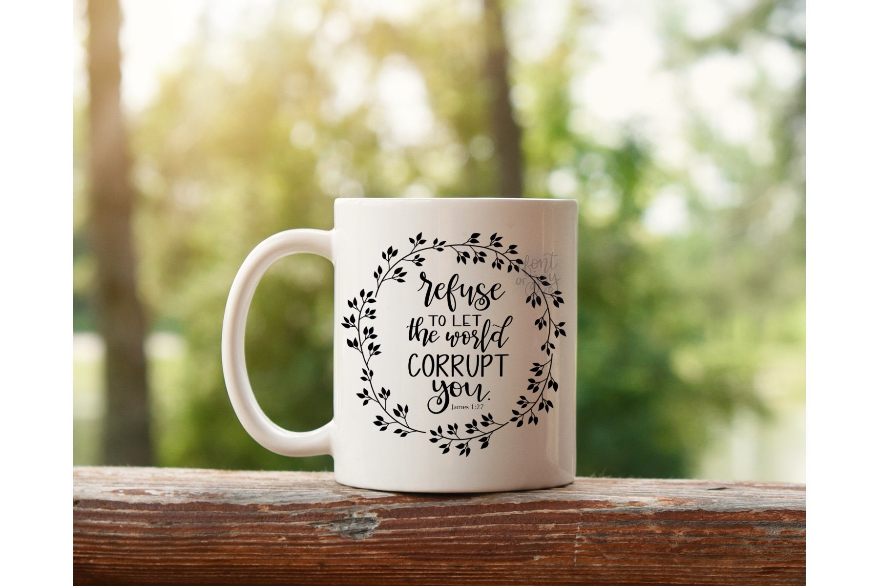 Refuse To Let The World Corrupt You SVG Cutting Files Etsy