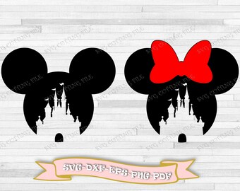 Download Free Disney Castle Outline Svg Etsy PSD Mockup Template