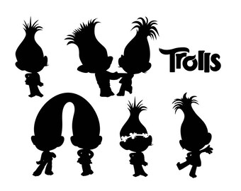 Download Trolls svg princess Poppy svg shape clip art download in ...