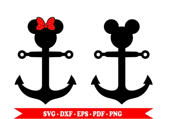 Download Anchor Minnie SVG Anchor Mickey mouse svg clip art digital ...