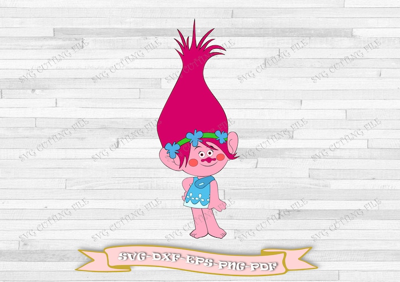 Free Free 284 Trolls Princess Poppy Svg SVG PNG EPS DXF File