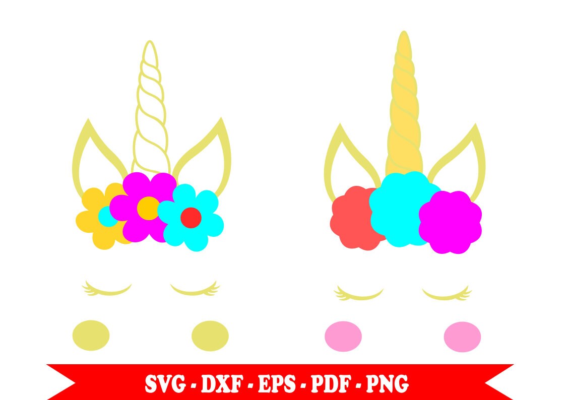 Download Monoceros svg face unicorn outline svg in digital format ...