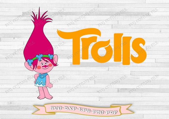 Download Trolls Svg Princess Poppy Svg Clip Art Download In Digital Etsy
