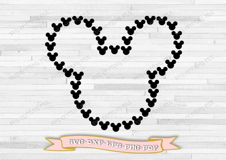 Download Mickey Mouse Head Svg Mickey Mouse Silhouette Svg Clip Art Etsy