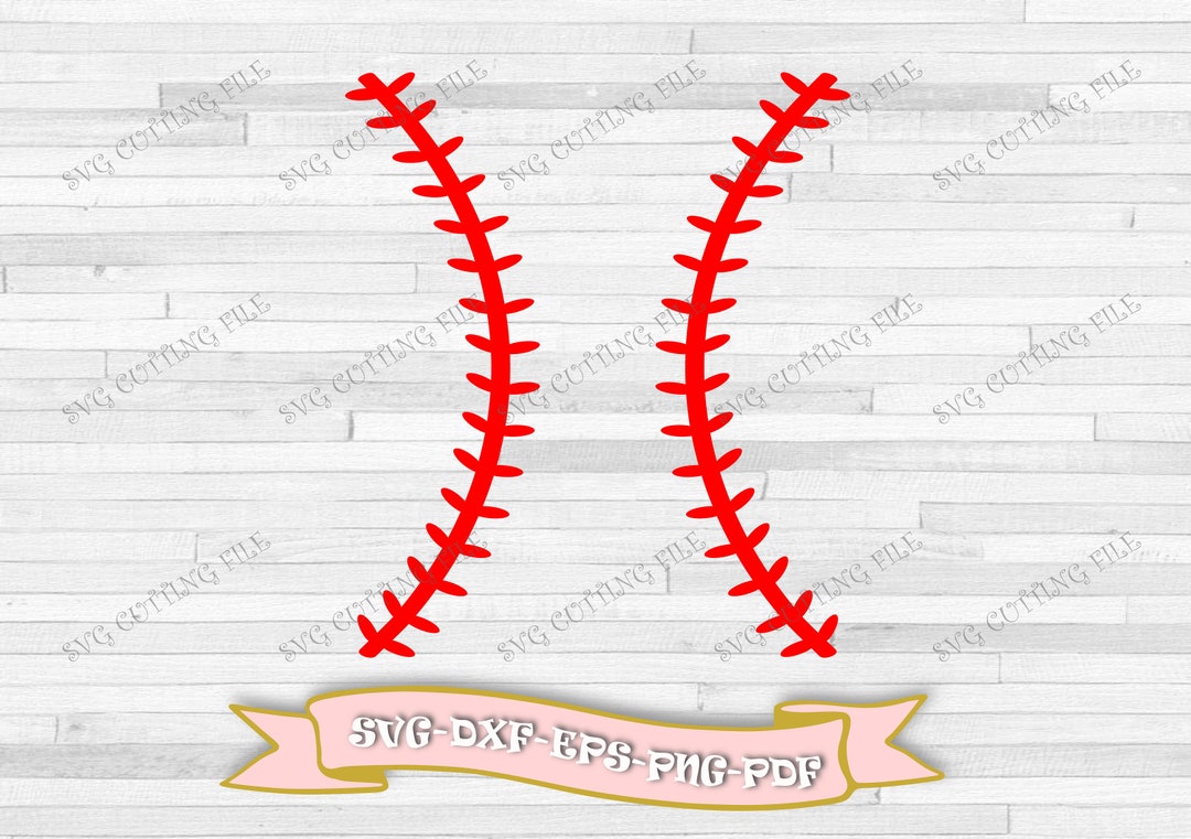 Baseball Svg, Baseball Seam Svg, Baseball Svg. Download Files Svg, Dxf