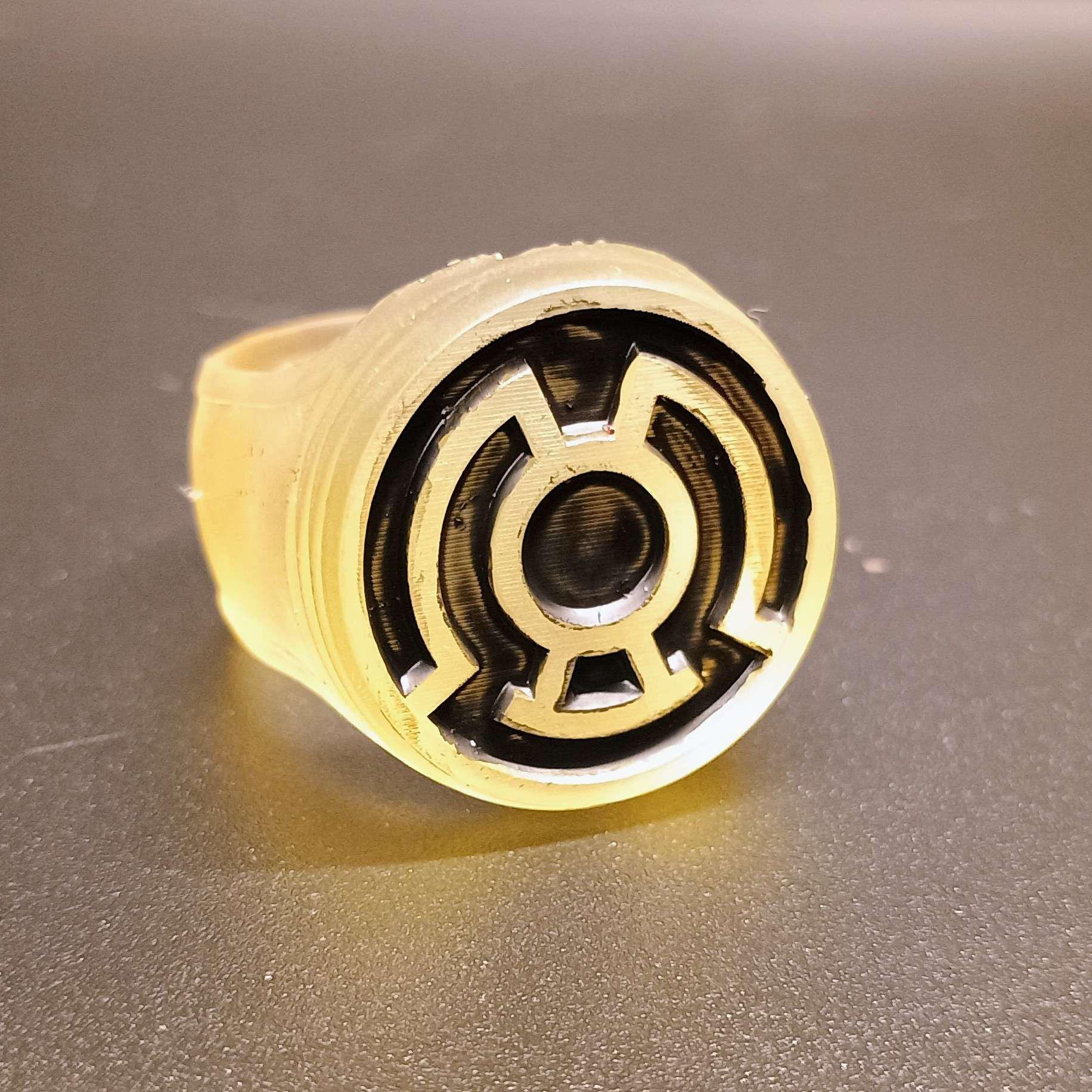Yellow Lantern Ring