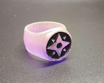 Violet Lantern Ring
