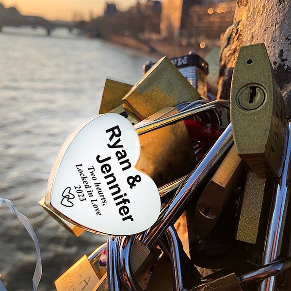 Engraved Padlock Etsy
