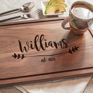 Personalized Cutting Board Engraved Cutting Board