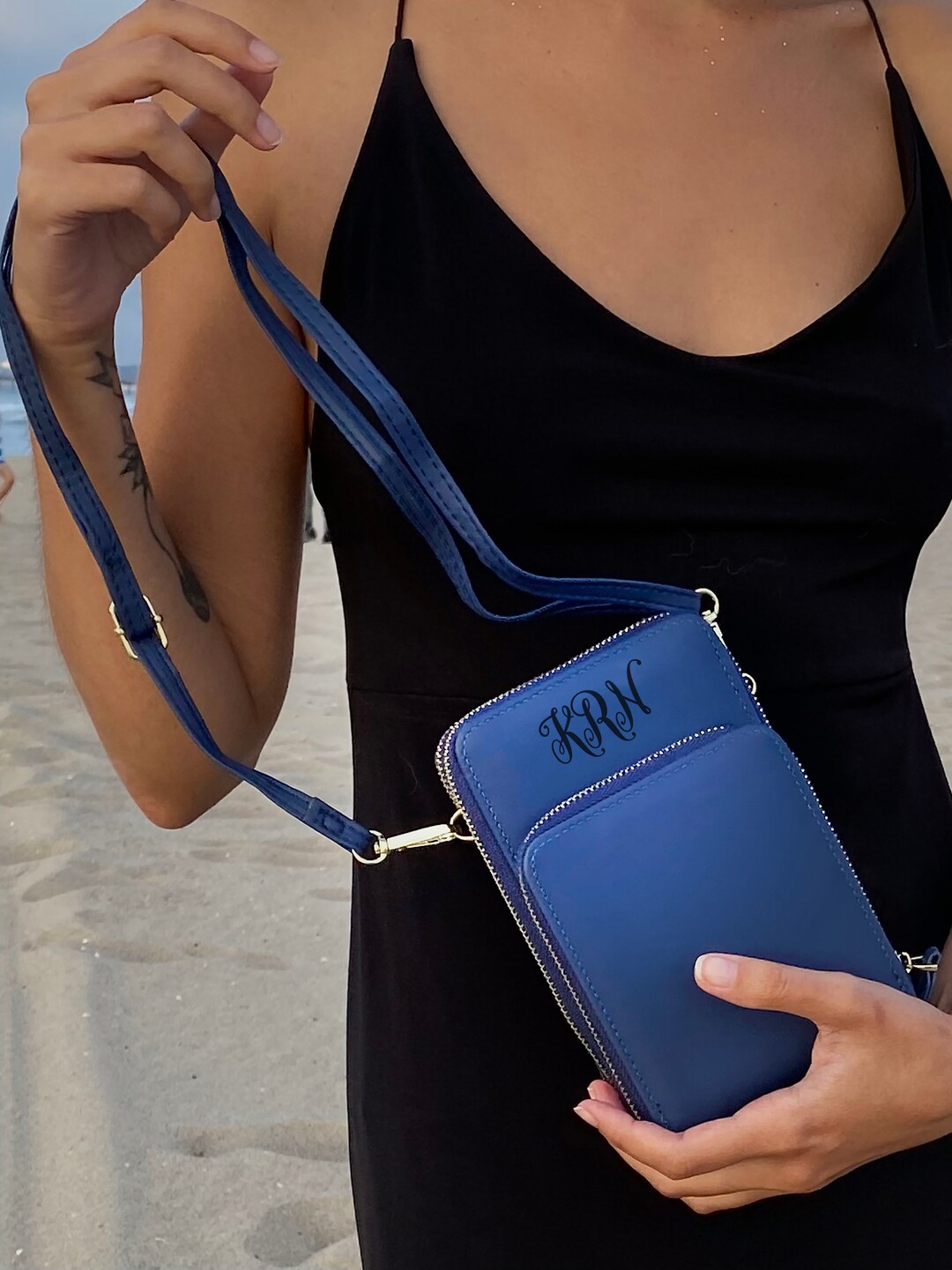 Leather iPhone Crossbody Bag Crossbody Phone Pouch Etsy