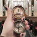 Personalized Compass - First Communion Gift, Confirmation Gift, Baptism Gift, Religious Gift, Personalized Compass, Custom Engraved Compass 