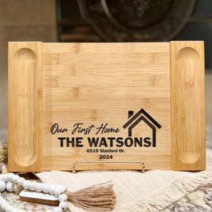 Personalized Charcuterie Board Custom Engraved Cheese Cutting Board, Wedding Gifts, Couple Gifts, Housewarming Gift, New Home Present