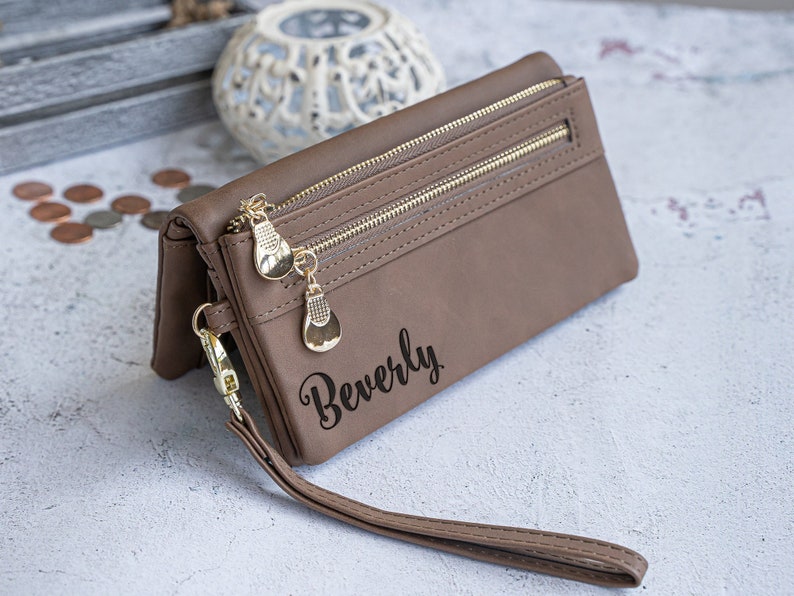 Personalized Wallet for Women Purse Window Credit Sales of SALE items from Our shop most popular new works ID With